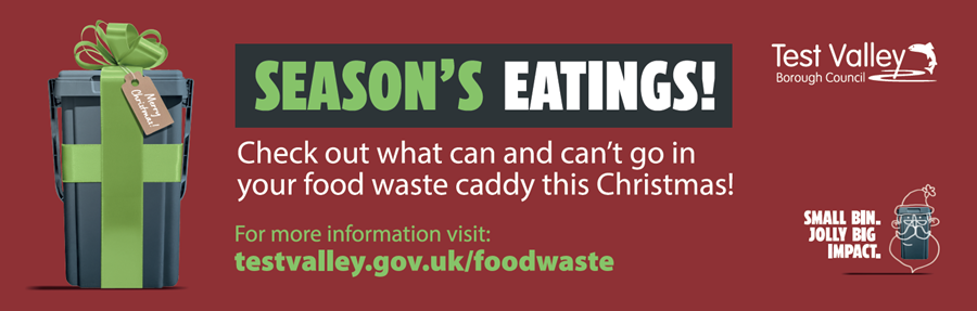 Food Waste Christmas Banner